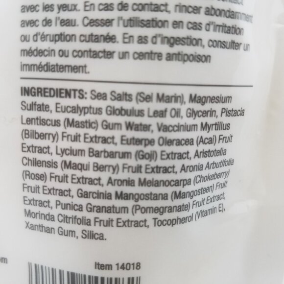 Yogahhh! Detox Bath Cuccio Somatology Post Workout Relaxing Body Soak Vegan 16oz - Picture 9 of 10